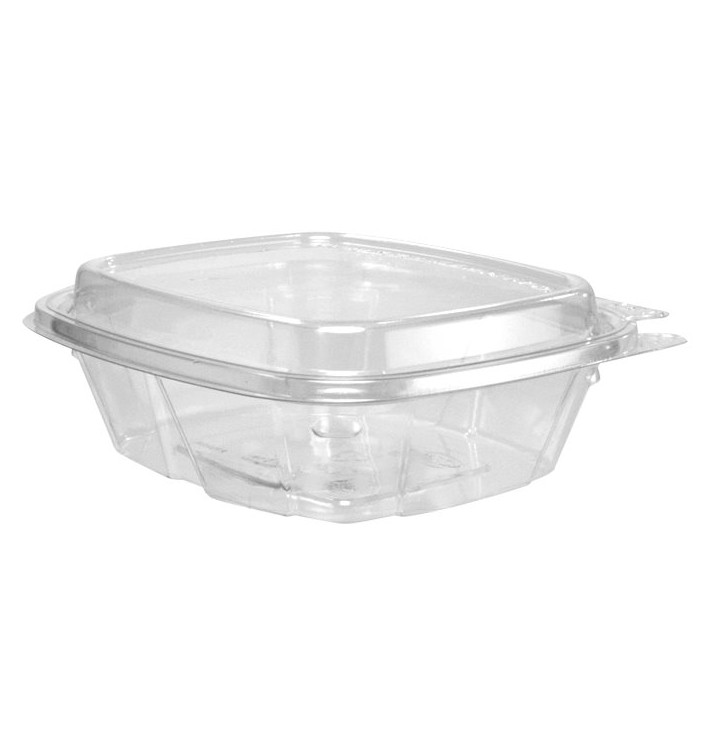 Plastic deli Container PET onverbrekelijk hoge koepel Deksel 240ml (100 stuks) Plastic deli Container PET onverbrekelijk hoge koepel Deksel 240ml (100 stuks)
