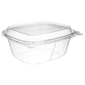 Plastic deli Container PET onverbrekelijk hoge koepel Deksel 355ml (100 stuks) 