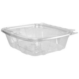 Plastic deli Container PET onverbrekelijk koepel Deksel Plat 710ml (200 stuks)