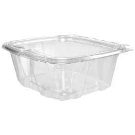 Plastic deli Container PET onverbrekelijk koepel Deksel Plat 950ml (100 stuks) 