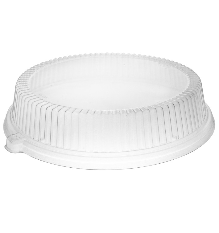 Plastic Deksel transparant voor bord Ø26 cm (125 stuks) Plastic Deksel transparant voor bord Ø26 cm (125 stuks)