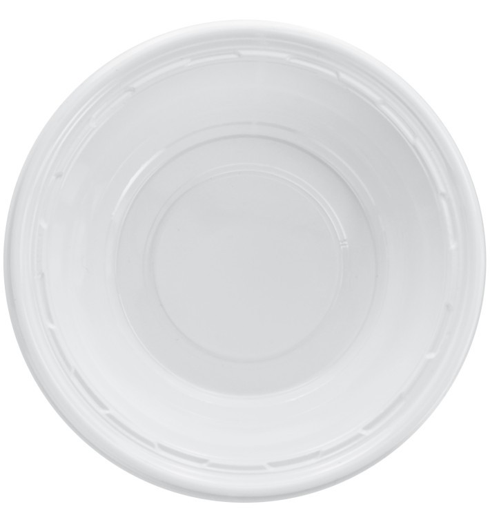Plastic Kom PS wit 360ml Ø15cm (125 stuks) Plastic Kom PS wit 360ml Ø15cm (125 stuks)