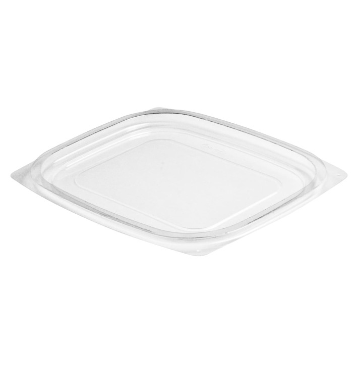 Plastic Deksel OPS voor Deli Container Plat transparant 237/355/473ml (63 stuks) Plastic Deksel OPS voor Deli Container Plat transparant 237/355/473ml (63 stuks)