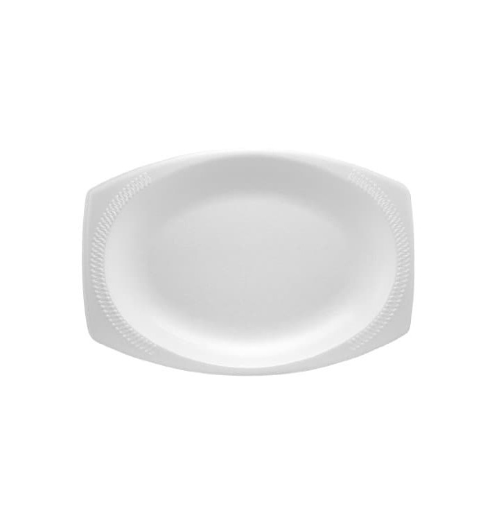 Schuim dienblad "Quiet Classic" wit 23X18cm (125 stuks) Schuim dienblad "Quiet Classic" wit 23X18cm (125 stuks)
