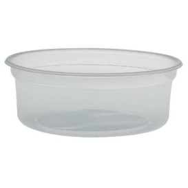 Plastic deli Container PP "Deli" 8Oz/266ml Transp Ø12cm (500 stuks)