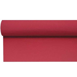 Airlaid tafelloper rood 0,4x48m P1,2m  (1 stuk)
