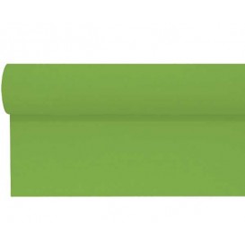 Airlaid tafelloper pistache 0,4x48m P1,2m (1 stuk)