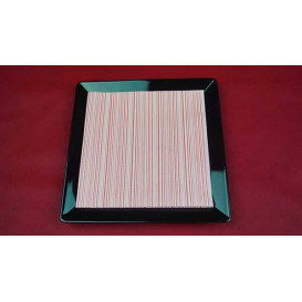 Airlaid Servetten "Basic" rood 40x40cm (50 stuks) 