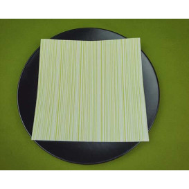 Airlaid Servetten "Basic" pistache 40x40cm (50 stuks) 