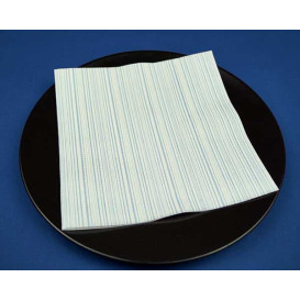 Airlaid Servetten "Basic" turkoois 40x40cm (600 stuks)