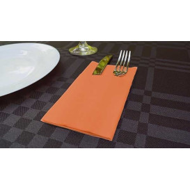 Zakvouw airlaid servetten "Kanguro" oranje 40x40cm (480 stuks)
