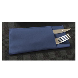 Zakvouw airlaid servetten "Kanguro" blauw 40x40cm (30 stuks) 