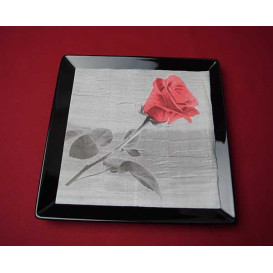 Papieren servet dubbel punt "Bella" 40x40cm (50 stuks) 