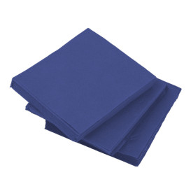 Papieren servet Micropunt blauw 20x20cm 2C (2.400 stuks)