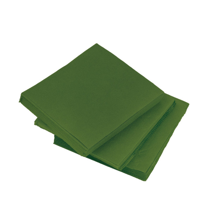 Papieren servet Micropunt groen 20x20cm 2C (100 stuks) Papieren servet Micropunt groen 20x20cm 2C (100 stuks)