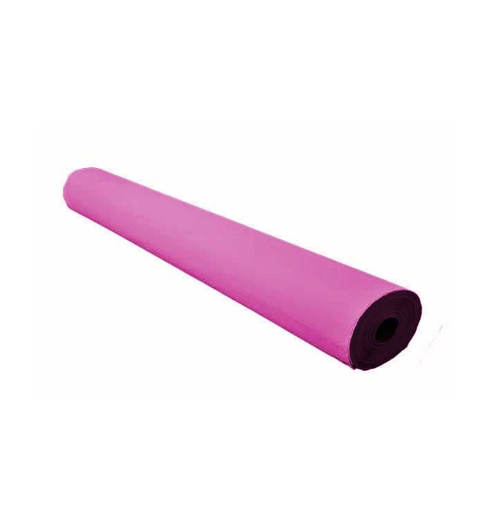 Papieren tafelkleed rol fuchsia 1x100m. 40g (1 stuk) Papieren tafelkleed rol fuchsia 1x100m. 40g (1 stuk)