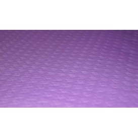 Papieren tafelkleed rol lila 1x100m. 40g (1 stuk) 