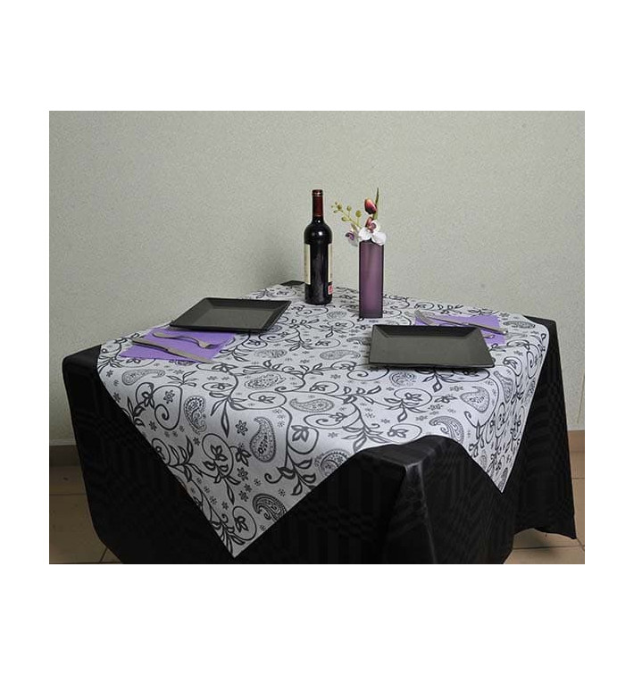 Novotex placemat "Cachemir" wit 120x120cm (150 stuks) Novotex placemat "Cachemir" wit 120x120cm (150 stuks)