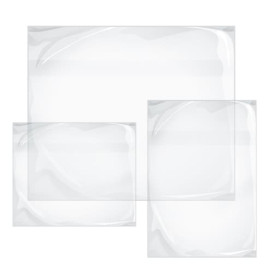 Paklijst enveloppen zelfklevend transparant 2,35x1,75cm (1000 stuks)