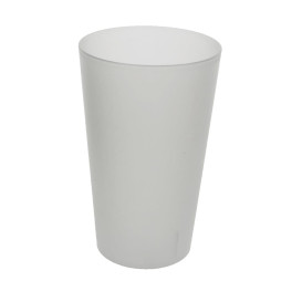 Plastic PP beker Herbruikbaar transparant 330ml (560 stuks)