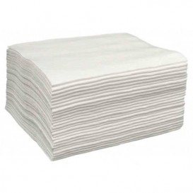 Wegwerp Spunlace handdoek voor haarsalon wit 40x80cm 50g/m² (700 stuks)