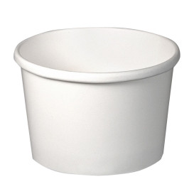 Papieren Container wit 8Oz/237ml Ø9,1cm (500 stuks)