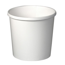 Papieren Container wit 12Oz/355ml Ø9,1cm (500 stuks)