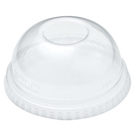 Plastic PET koepel Deksel Kristal Ø7,3cm (125 stuks) 