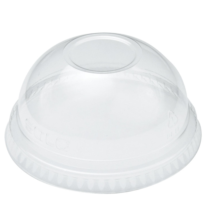 Plastic PET koepel Deksel Kristal Ø7,8cm (1000 stuks)