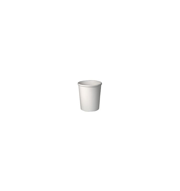 Papieren Container wit 32Oz/948ml Ø11,7cm (500 stuks) Papieren Container wit 32Oz/948ml Ø11,7cm (500 stuks)
