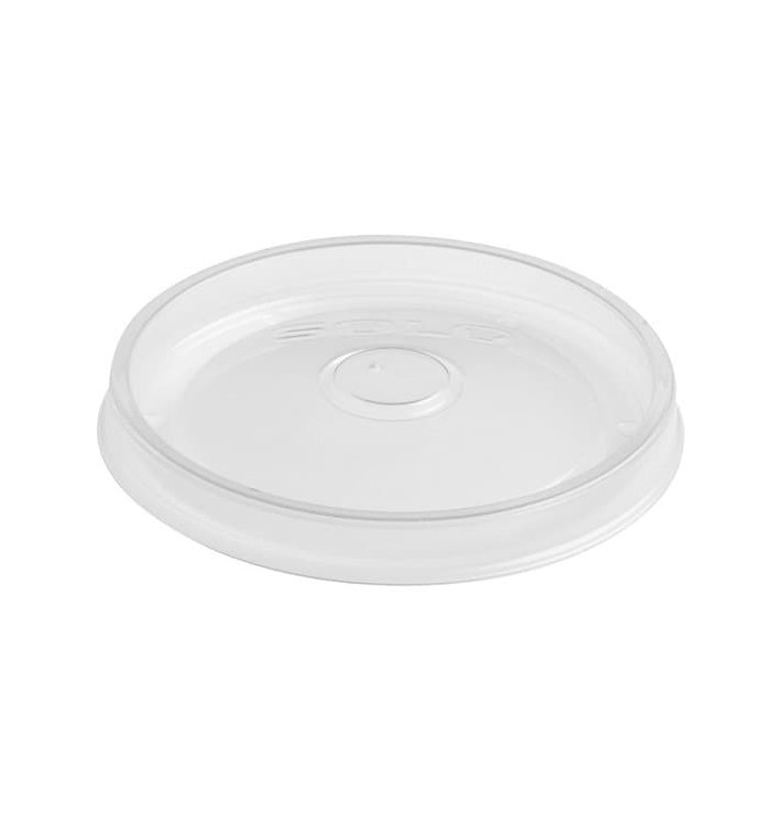 Plastic Deksel PP Plat transparant Ø9,1cm (500 stuks)