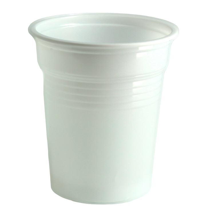 Plastic PS Shotje wit 100ml Ø5,7cm (4800 stuks) Plastic PS Shotje wit 100ml Ø5,7cm (4800 stuks)