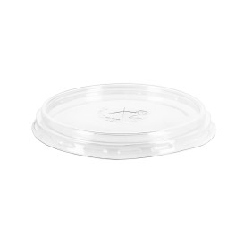 Plastic Deksel PS transparant Ø9,4cm voor beker of 575ml (1000 stuks)