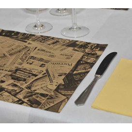 Papieren Placemats 30x40cm kraft "Prensa" 50g (2500 stuks)