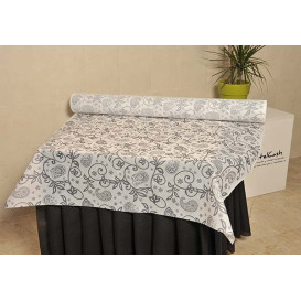 Novotex Tafelkleed rol wit "Cachemir" P40cm 1,2x50m (1 stuk)