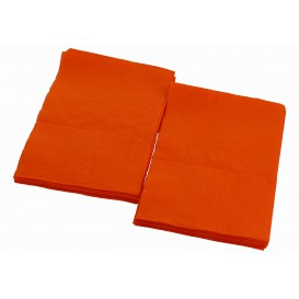 Papieren servet "Miniservis" oranje 17x17cm (160 stuks) 