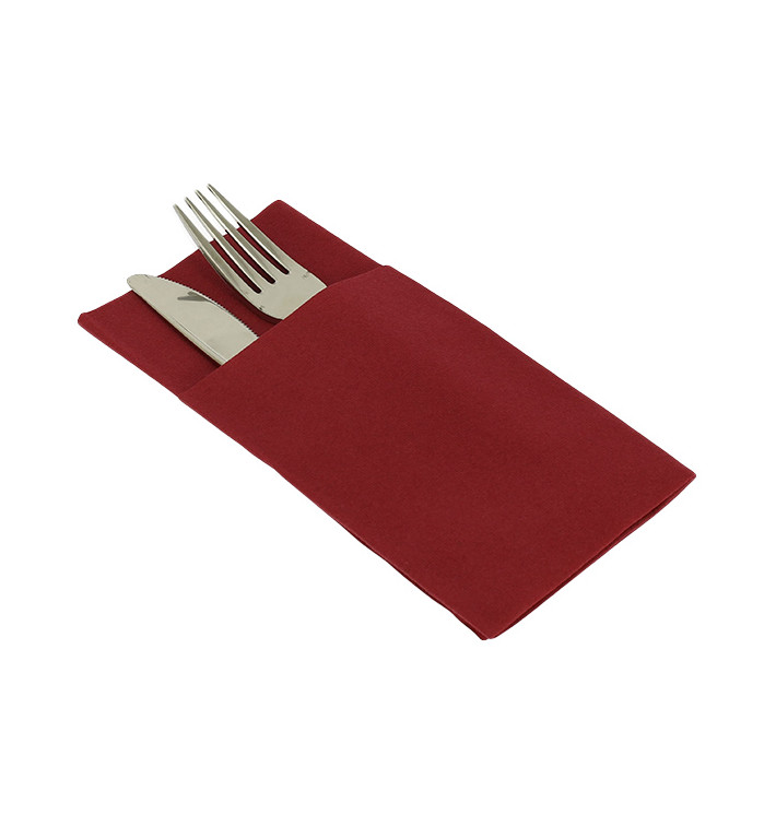 Zakvouw airlaid servetten "Kanguro" rood 40x40cm (30 stuks) Zakvouw airlaid servetten "Kanguro" rood 40x40cm (30 stuks)