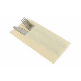 Zakvouw airlaid servetten "Kanguro" crème 40x40cm (30 stuks) 