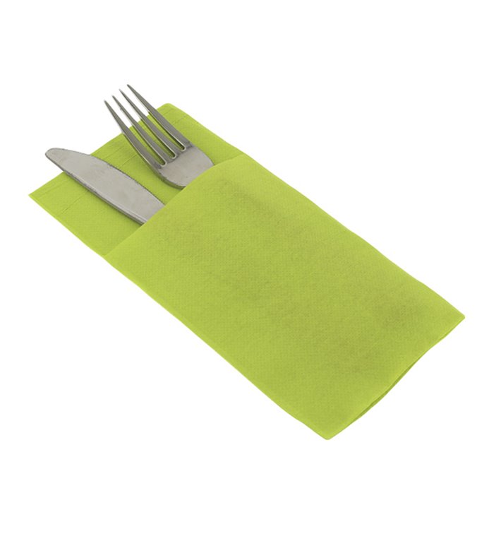 Zakvouw airlaid servetten "Kanguro" pistache 40x40cm (30 stuks) Zakvouw airlaid servetten "Kanguro" pistache 40x40cm (30 stuks)