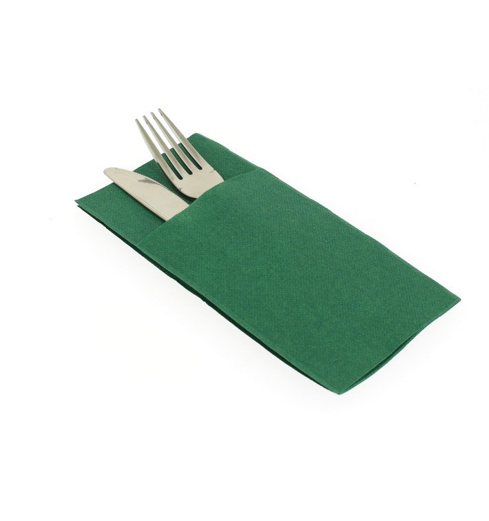 Zakvouw airlaid servetten "Kanguro" groen 40x40cm (30 stuks) Zakvouw airlaid servetten "Kanguro" groen 40x40cm (30 stuks)
