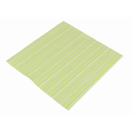 Airlaid Servetten "Basic" pistache 40x40cm (50 stuks) 