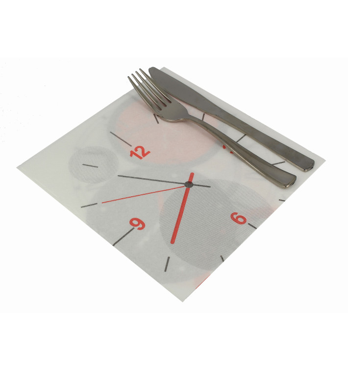 Airlaid Servetten "Tictac" 40x40cm (50 stuks) Airlaid Servetten "Tictac" 40x40cm (50 stuks)