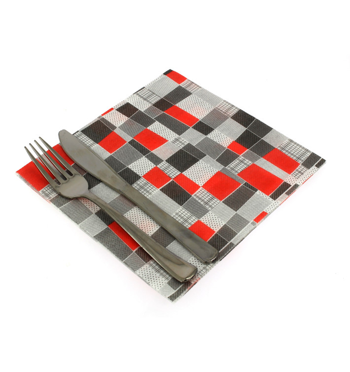 Airlaid Servetten "Patch" 40x40cm (50 stuks) Airlaid Servetten "Patch" 40x40cm (50 stuks)