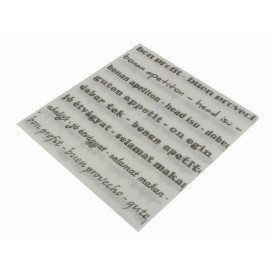 Airlaid Servetten "Buen Provecho" 40x40cm (50 stuks) 