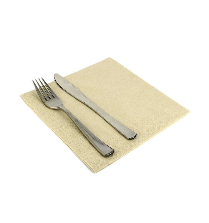 Airlaid Servet crème 40x40cm (600 stuks) Airlaid Servet crème 40x40cm (600 stuks)