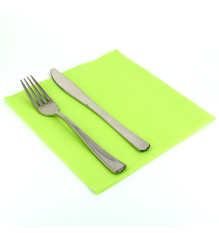 Airlaid Servet pistache 40x40cm (600 stuks) Airlaid Servet pistache 40x40cm (600 stuks)