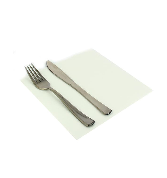Papieren servet dubbel punt wit 2C 33x33cm (50 stuks) Papieren servet dubbel punt wit 2C 33x33cm (50 stuks)