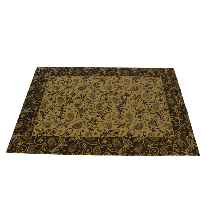 Papieren Placemats 30x40cm kraft "Cachemir" 50g (2500 stuks) Papieren Placemats 30x40cm kraft "Cachemir" 50g (2500 stuks)