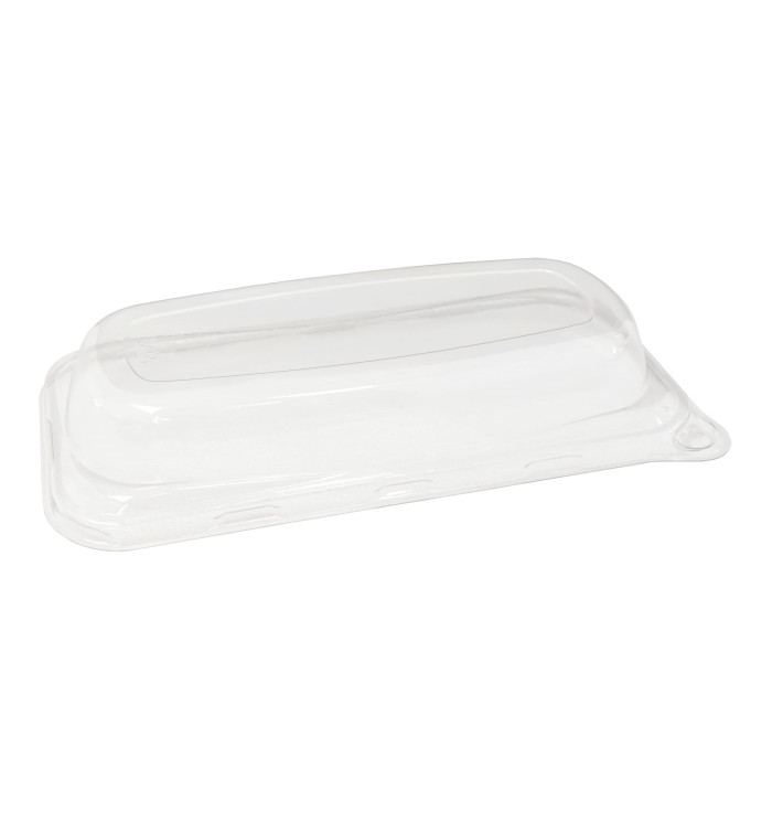 Plastic Deksel voor Suikerriet brood Container 20x10x3cm (50 stuks) Plastic Deksel voor Suikerriet brood Container 20x10x3cm (50 stuks)