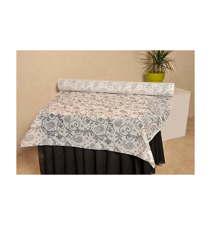 Novotex Tafelkleed rol wit "Cachemir" P40cm 1,2x50m (1 stuk) Novotex Tafelkleed rol wit "Cachemir" P40cm 1,2x50m (1 stuk)